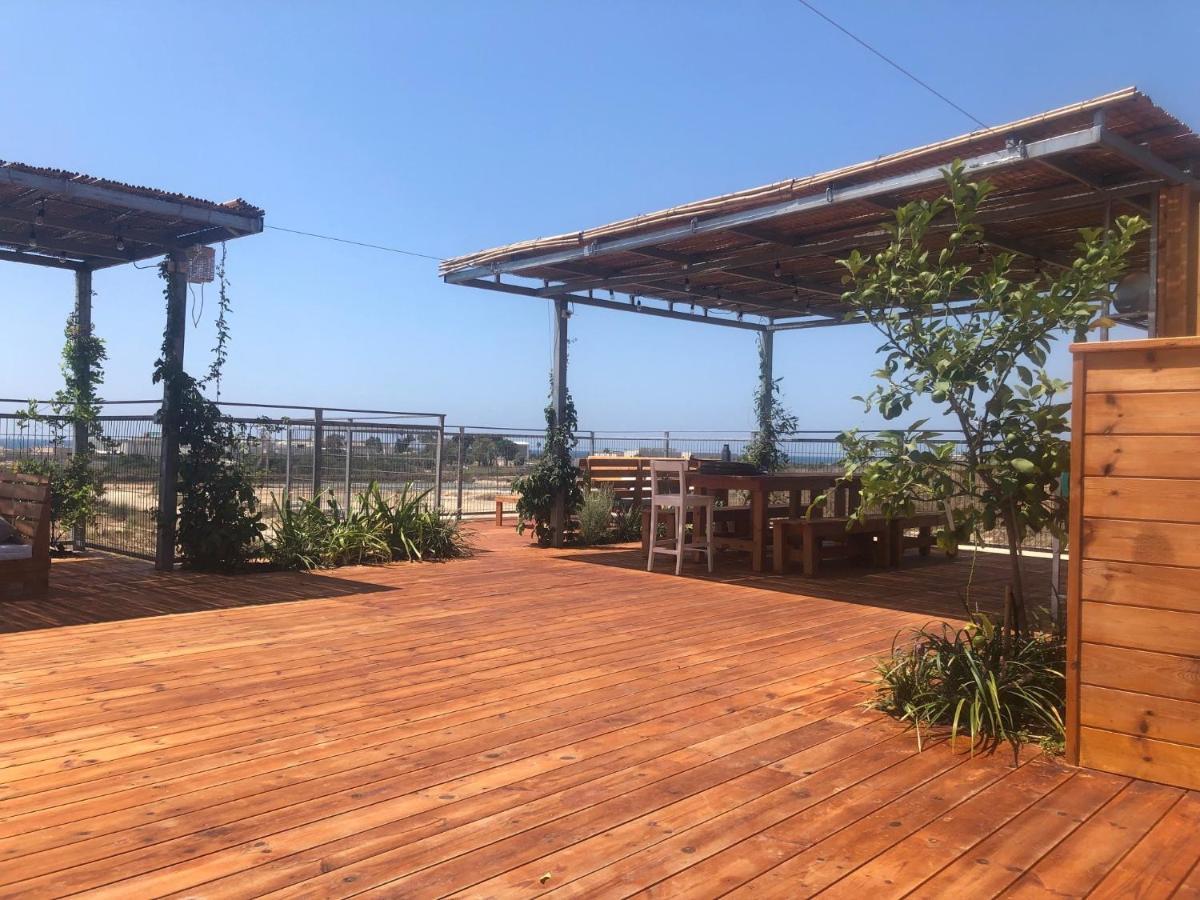 Atlit Rooftop Glamping Exterior foto