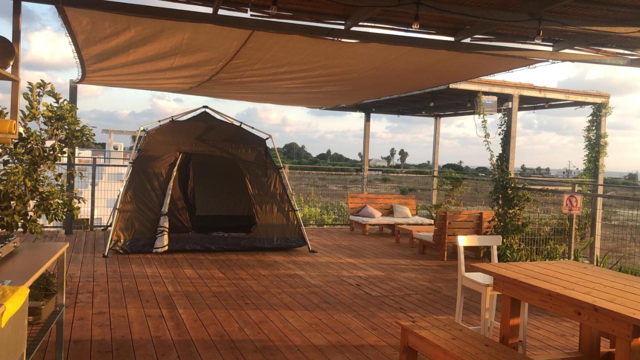 Atlit Rooftop Glamping Exterior foto