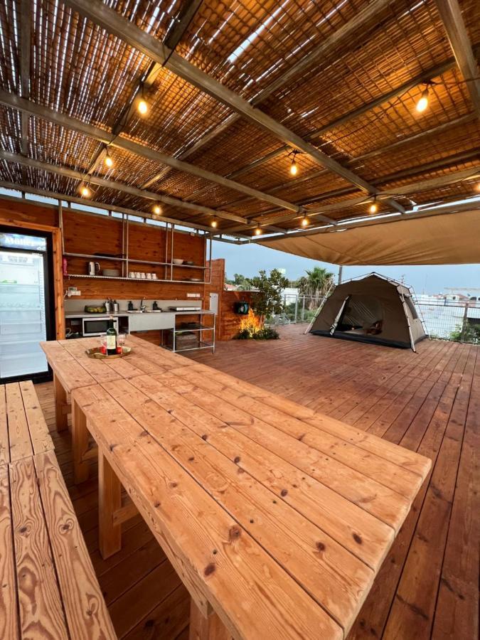 Atlit Rooftop Glamping Exterior foto
